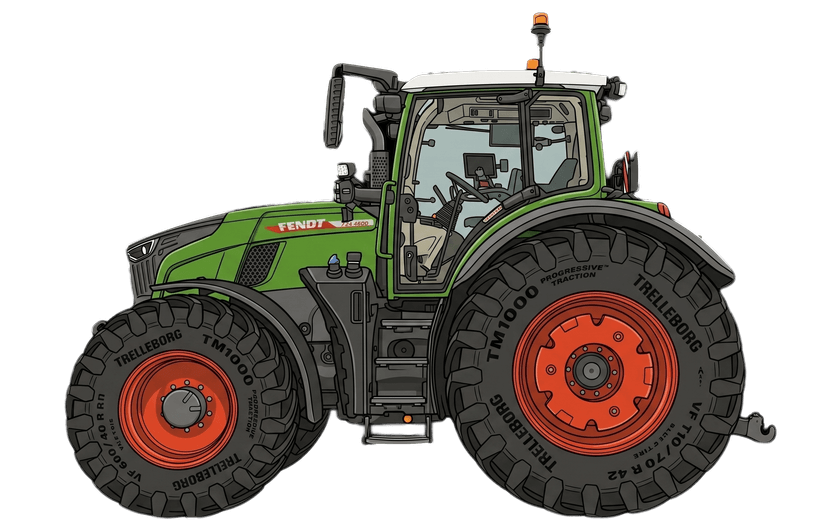 Fendt 724 tractor
