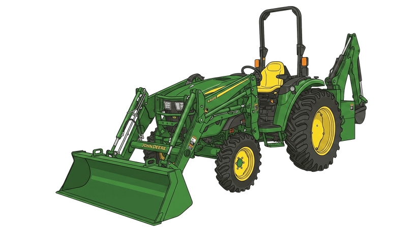 John Deere 4066R compact tractor